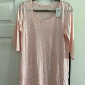 NWT J Jill Pink Lightweight Tunic Size S